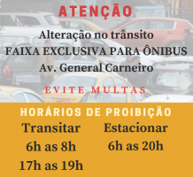 MUDANï¿½AS NO TRANSITO