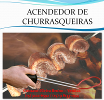 ACENDEDOR DE CHURRASQUEIRAS